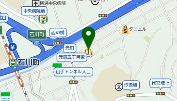 ピタットハウス横浜元町店の地図画像