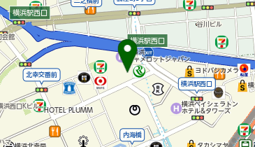 ピタットハウス法人営業横浜オフィスの地図画像