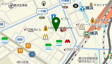ピタットハウス横浜西口店の地図画像