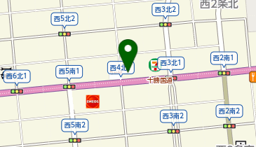 ピタットハウス帯広中央店の地図画像