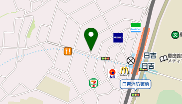 ピタットハウス日吉店の地図画像