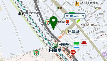 ピタットハウス日暮里店の地図画像
