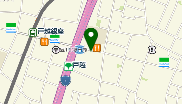 ピタットハウス戸越銀座店の地図画像