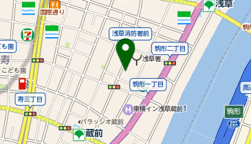 ピタットハウス浅草駒形店の地図画像