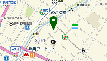 ピタットハウス長崎中央店の地図画像