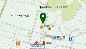 ピタットハウス仲町台店の地図画像