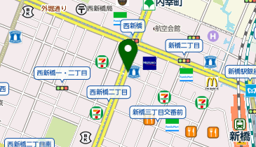 ピタットハウス新橋WEST店の地図画像