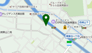ピタットハウス目黒東山店の地図画像