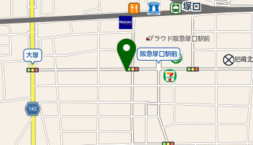 ピタットハウス塚口店の地図画像