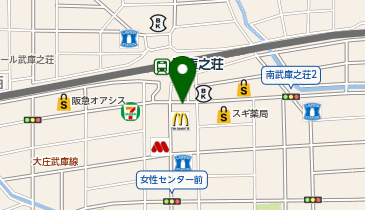 ピタットハウス武庫之荘店の地図画像
