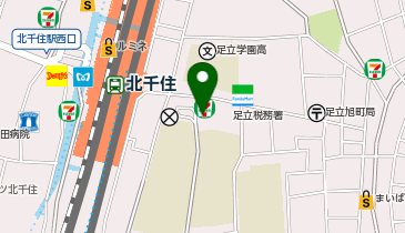 ピタットハウス北千住東口店の地図画像