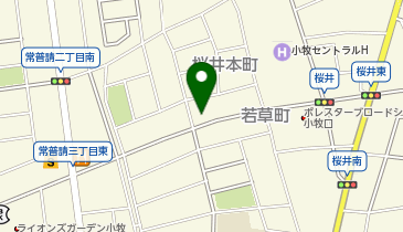 ピタットハウス小牧店の地図画像