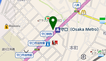 ピタットハウス守口店の地図画像