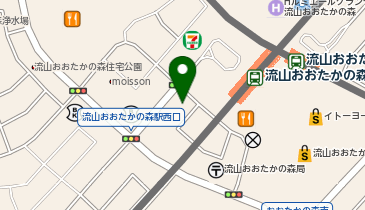ピタットハウス流山おおたかの森店の地図画像