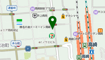 ピタットハウス高崎西口店の地図画像