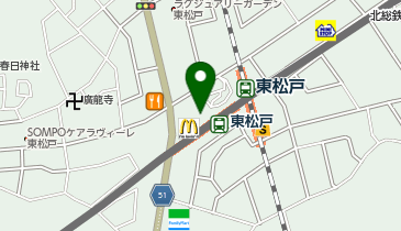ピタットハウス東松戸店の地図画像