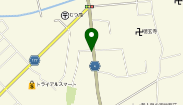 ピタットハウスむつ店の地図画像