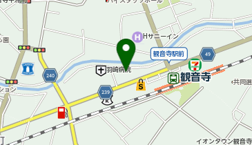 ピタットハウス香川観音寺店の地図画像