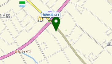 ピタットハウス東金店の地図画像