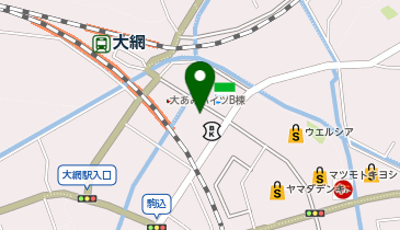 ピタットハウス大網店の地図画像