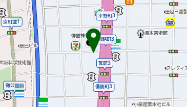 ピタットハウス淀屋橋店の地図画像