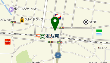ピタットハウス本八戸駅店の地図画像