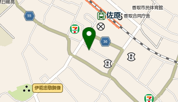 ピタットハウス香取佐原店の地図画像