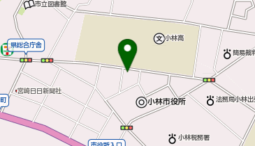ピタットハウス小林店の地図画像