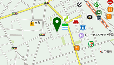 ピタットハウス蕨店の地図画像