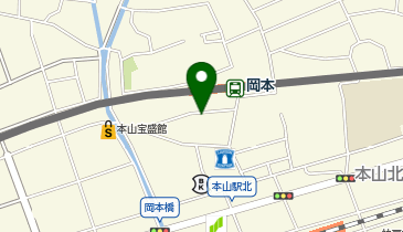 ピタットハウス岡本店の地図画像