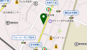 ピタットハウス志木店の地図画像