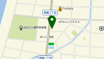 ピタットハウス宮崎店の地図画像