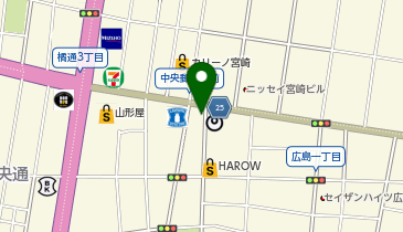 ピタットハウス高千穂通り店の地図画像