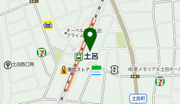 ピタットハウス土呂店の地図画像