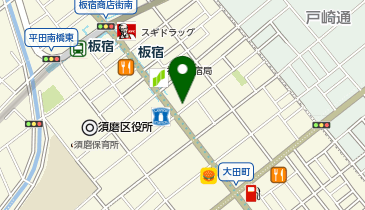 ピタットハウス板宿店の地図画像
