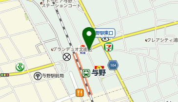 ピタットハウス与野店の地図画像