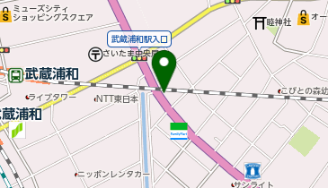 ピタットハウス武蔵浦和店の地図画像