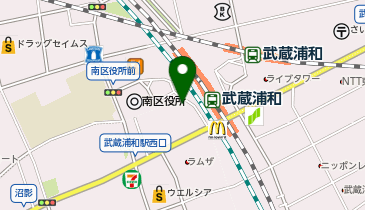 ピタットハウス武蔵浦和西口店の地図画像