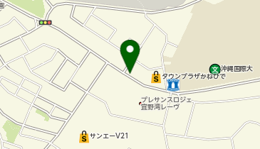 ピタットハウス宜野湾店の地図画像