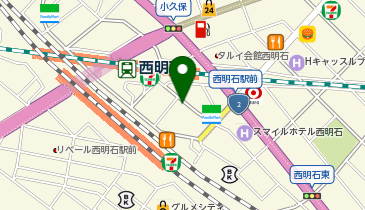 ピタットハウス西明石店の地図画像
