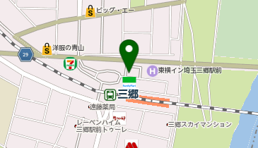 ピタットハウス三郷店の地図画像