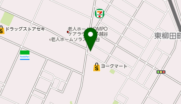 ピタットハウス越谷店の地図画像