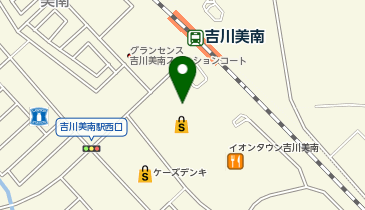 ピタットハウスイオンタウン吉川美南店の地図画像
