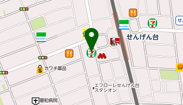 ピタットハウスせんげん台店の地図画像