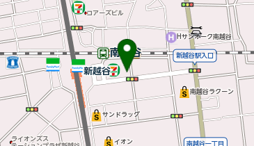 ピタットハウス新越谷店の地図画像