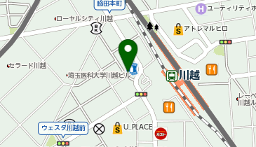 ピタットハウス川越西口店の地図画像