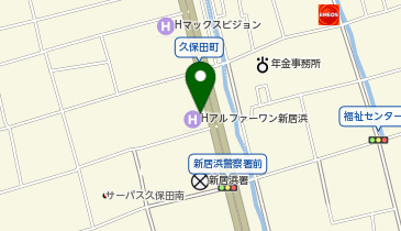 ピタットハウス新居浜店の地図画像