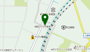 パッケージプラザ 仙台長町店の地図画像