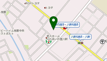 パッケージプラザ A・Z札幌西店の地図画像