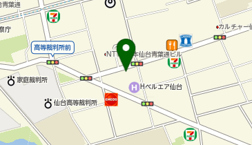 パッケージプラザ 仙台南町通り店の地図画像